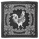 Sir Redman Bandana Rooster Black