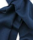 Unisex sjaal viscose marineblauw